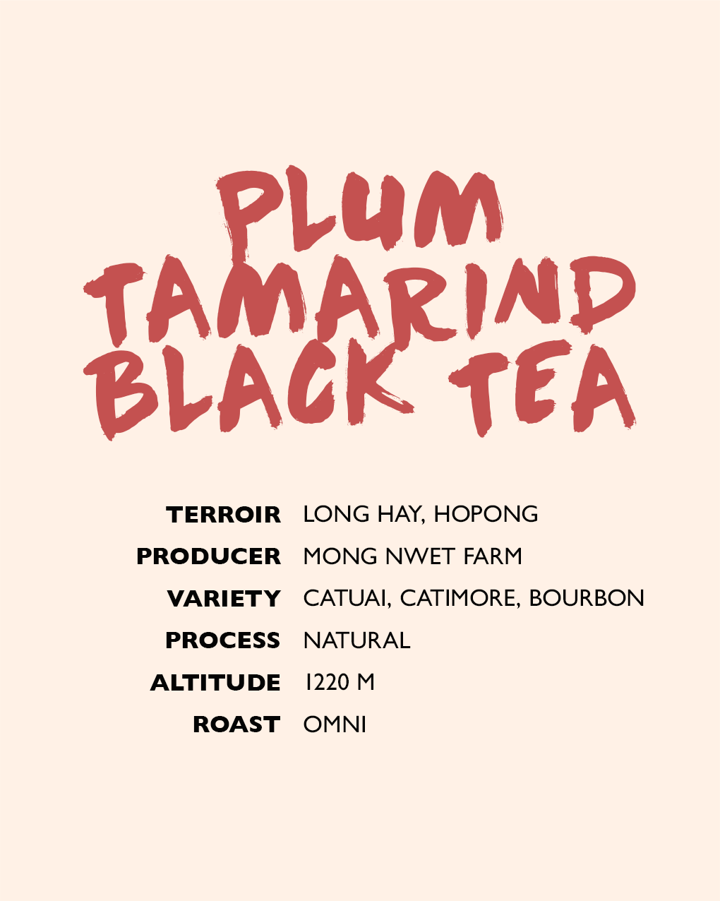 Hopong Myanmar natural Naga coffee