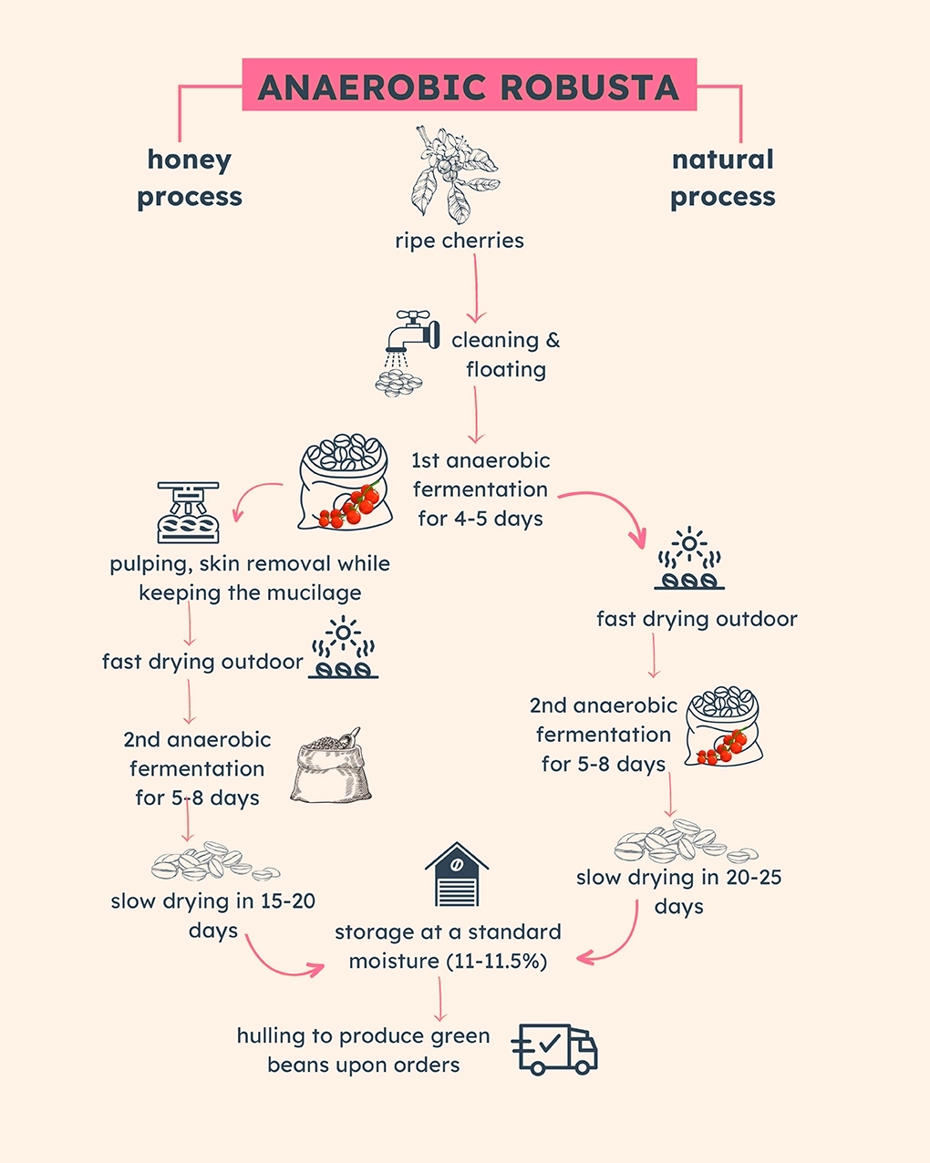 Rosè process