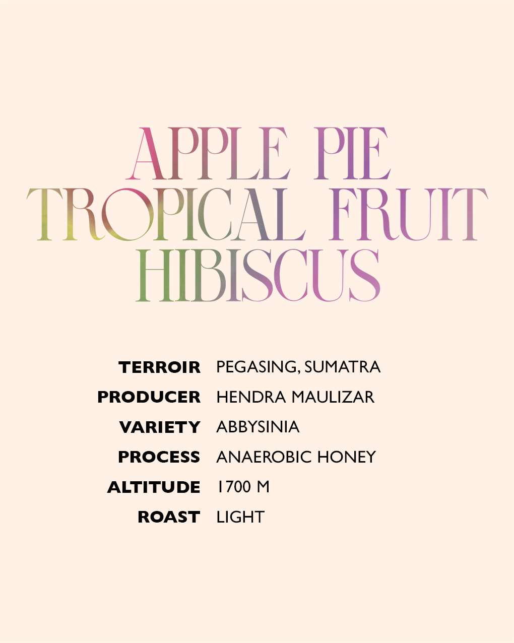 Pegasing Indonesia anaerobic honey Naga Coffee