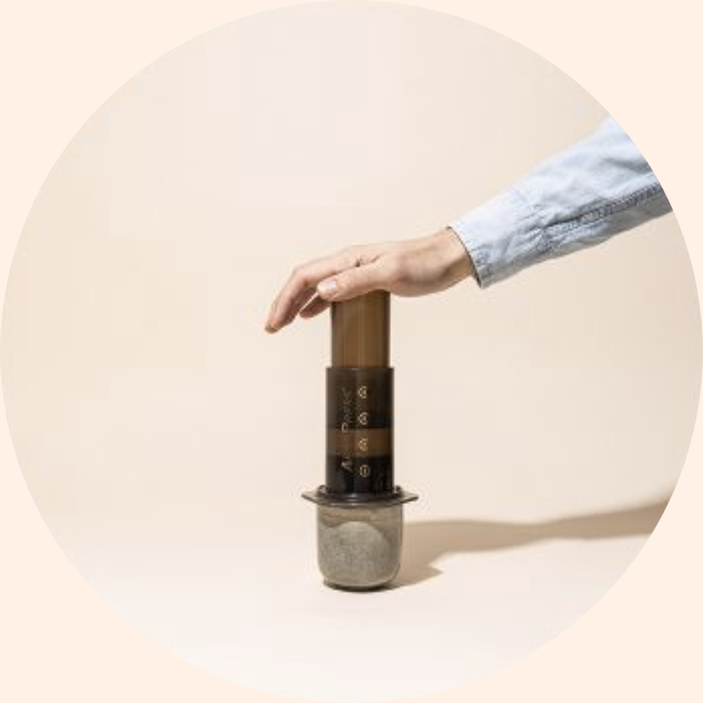 Aeropress brewing