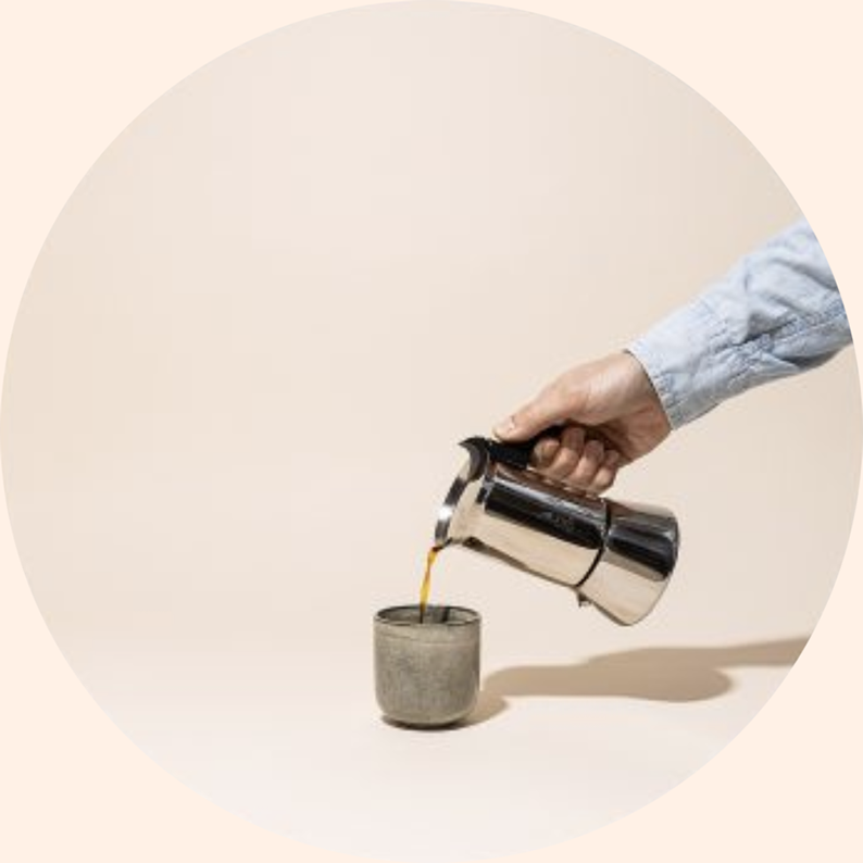 Moka pot brewing