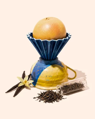 Ratnagiri flavours: pomelo, vanilla and black tea